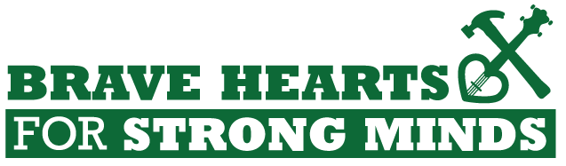 New Brave Hearts for Strong Minds Logo